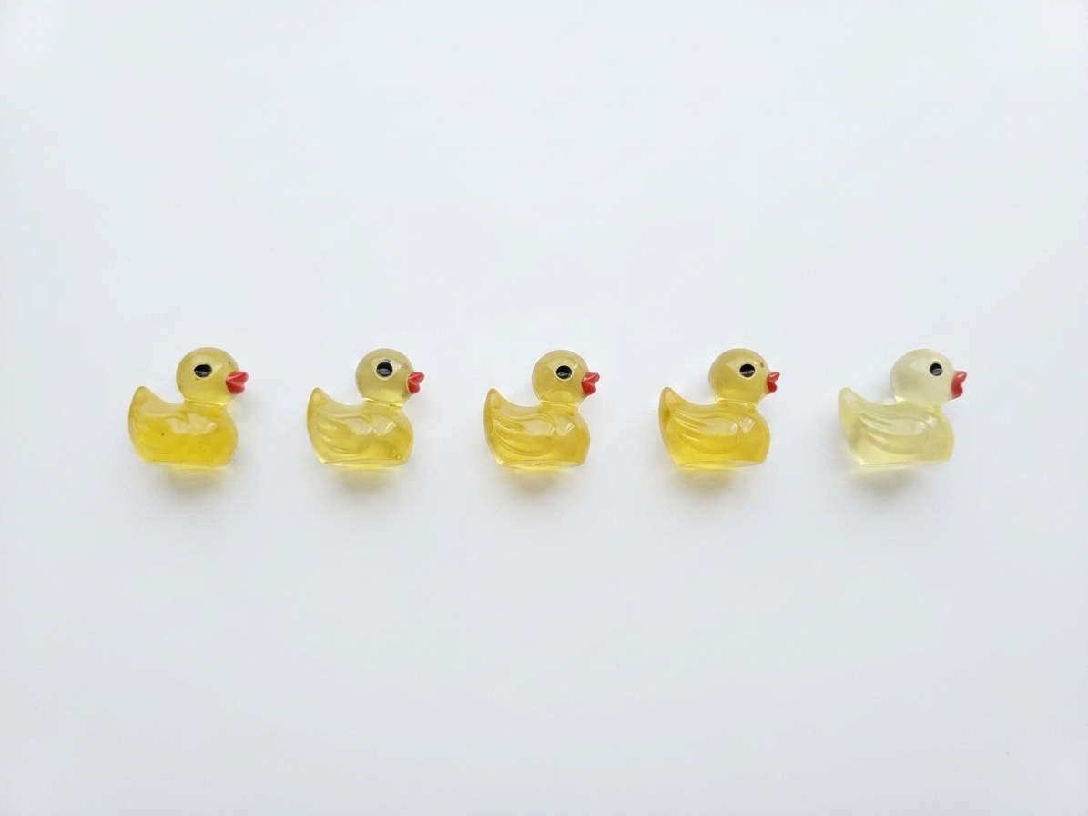 Handcrafted Resin Ducks
